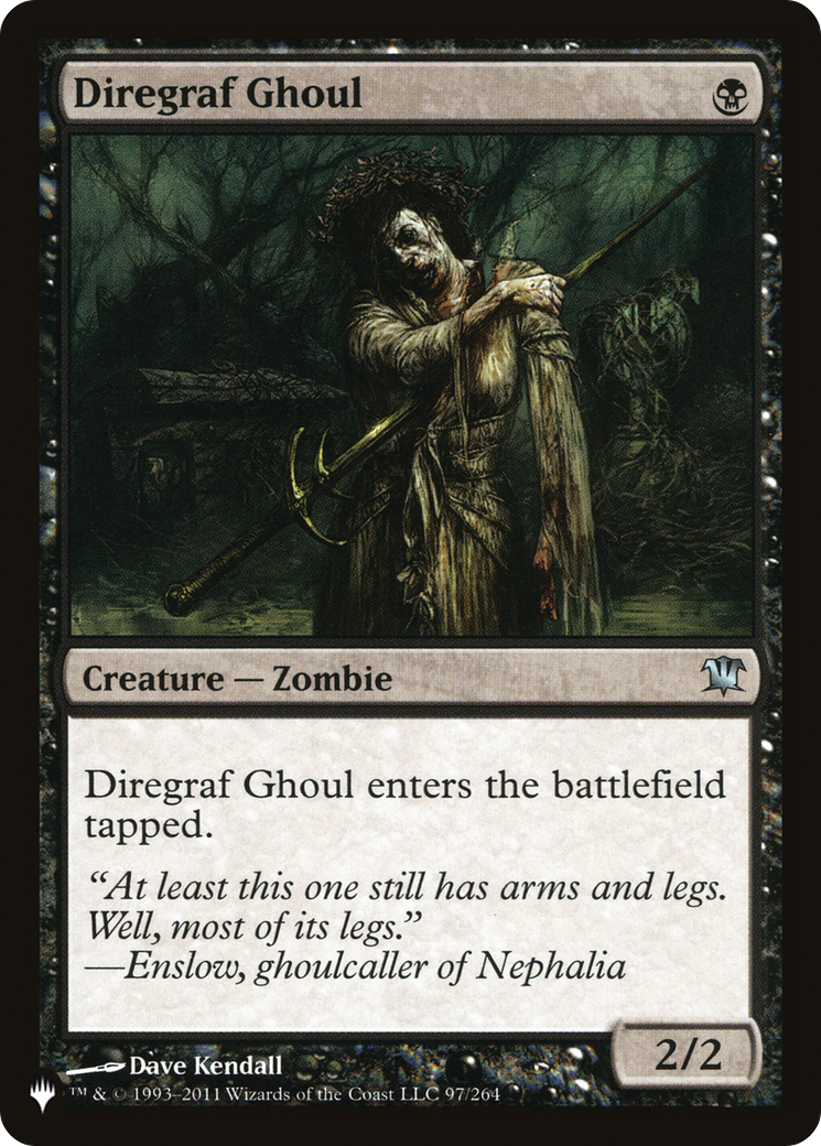Diregraf Ghoul [The List] | Black Swamp Games