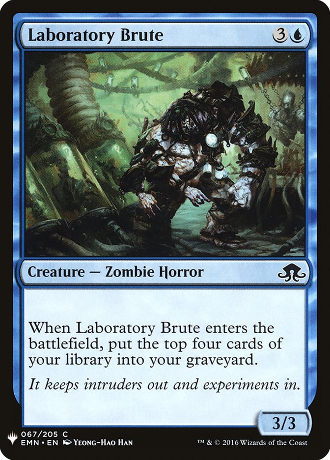 Laboratory Brute [Mystery Booster] | Black Swamp Games