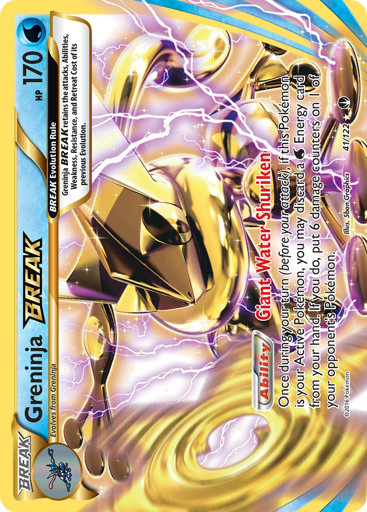 Greninja BREAK (41/122) [XY: BREAKpoint] | Black Swamp Games