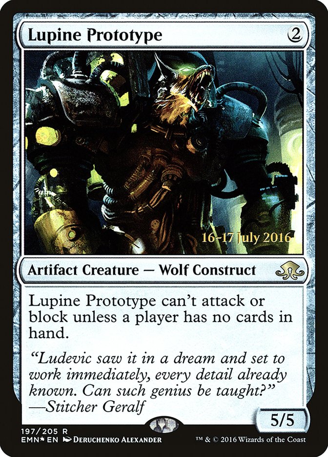 Lupine Prototype [Eldritch Moon Prerelease Promos] | Black Swamp Games