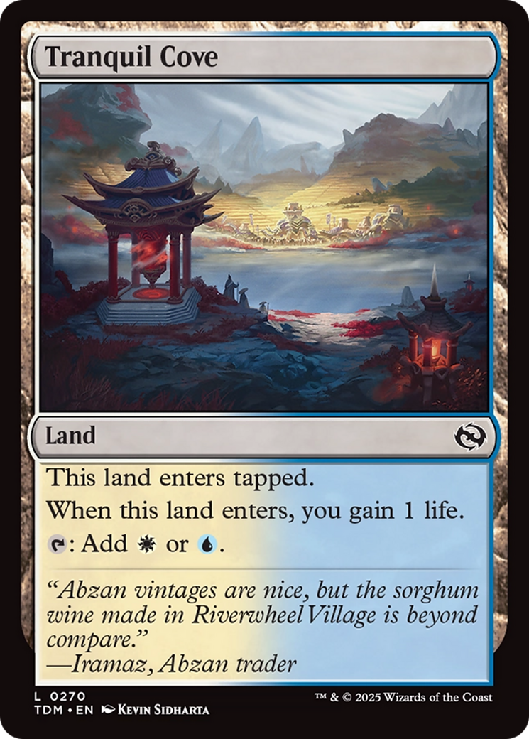 Tranquil Cove [Tarkir: Dragonstorm] | Black Swamp Games