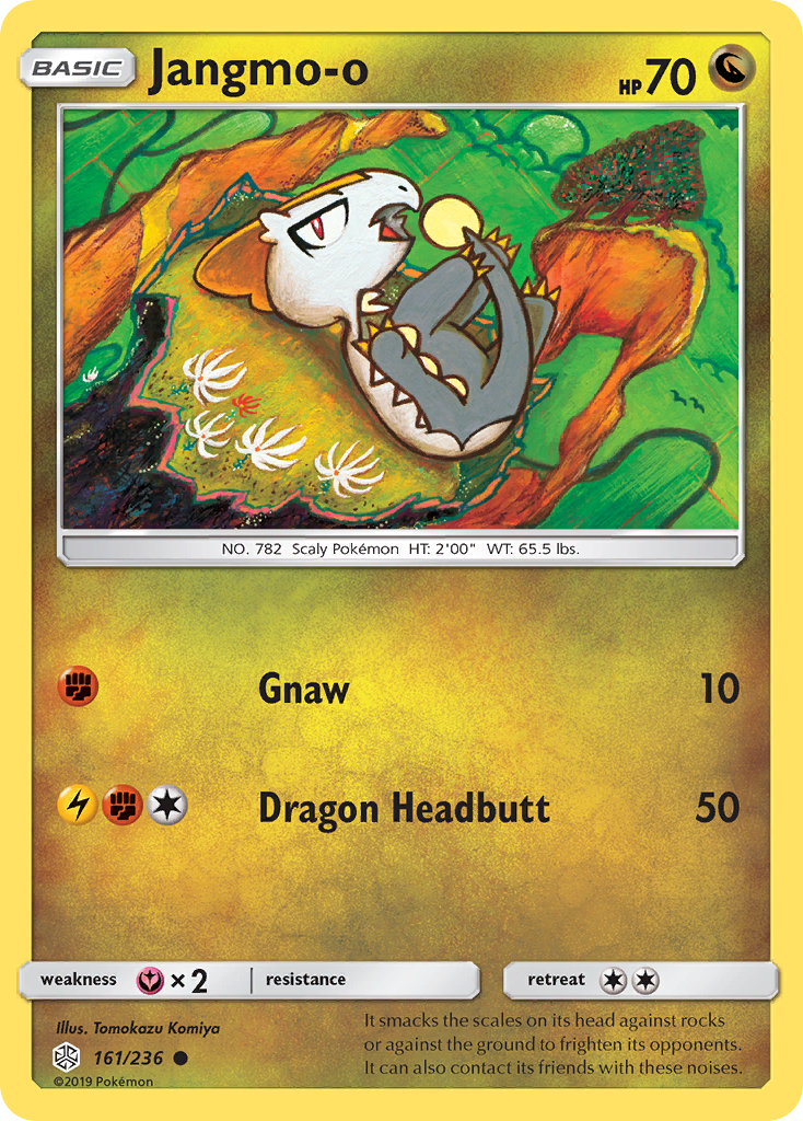 Jangmo-o (161/236) [Sun & Moon: Cosmic Eclipse] | Black Swamp Games
