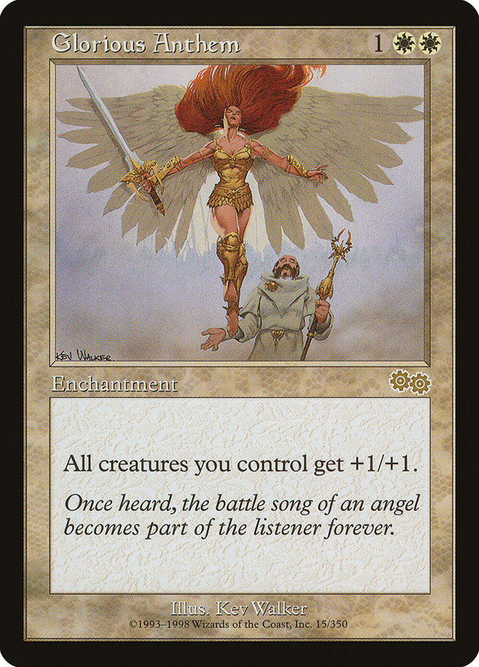 Glorious Anthem [Urza's Saga] | Black Swamp Games