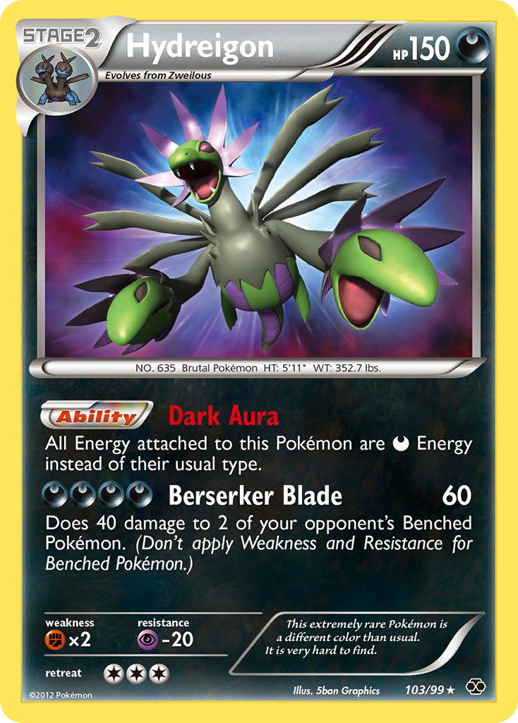 Hydreigon (103/99) [Black & White: Next Destinies] | Black Swamp Games