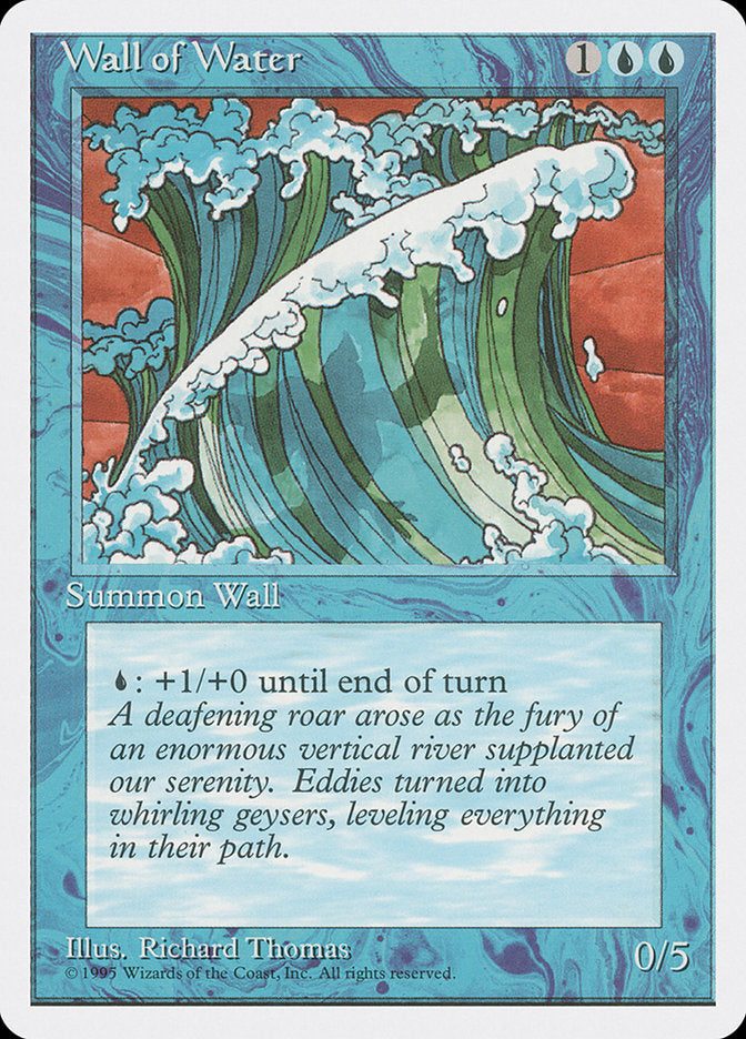 Wall of Water [Fourth Edition] | Black Swamp Games