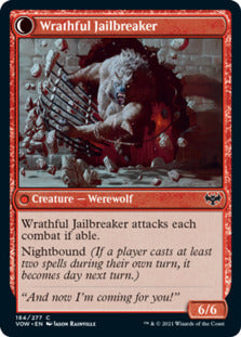 Weary Prisoner // Wrathful Jailbreaker [Innistrad: Crimson Vow] | Black Swamp Games