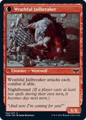 Weary Prisoner // Wrathful Jailbreaker [Innistrad: Crimson Vow] | Black Swamp Games