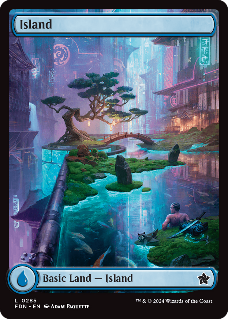 Island (0285) [Foundations] | Black Swamp Games