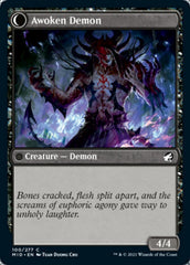 Ecstatic Awakener // Awoken Demon [Innistrad: Midnight Hunt] | Black Swamp Games