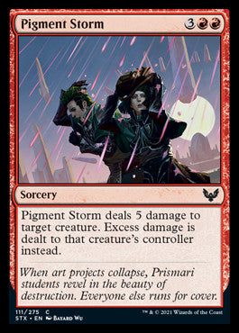 Pigment Storm [Strixhaven: School of Mages] | Black Swamp Games