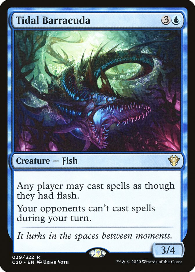Tidal Barracuda [Commander 2020] | Black Swamp Games