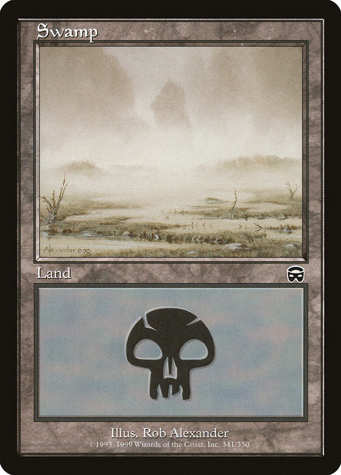 Swamp (341) [Mercadian Masques] | Black Swamp Games