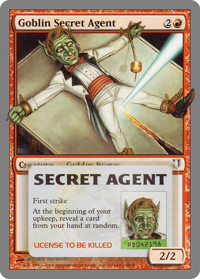 Goblin Secret Agent [Unhinged] | Black Swamp Games