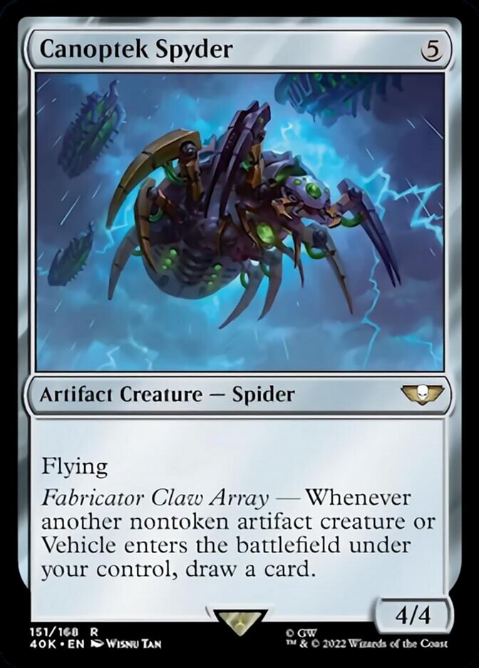 Canoptek Spyder (Surge Foil) [Warhammer 40,000] | Black Swamp Games