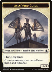 Aven Wind Guide // Hippo Double-Sided Token [Amonkhet Tokens] | Black Swamp Games