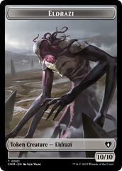 Eldrazi // Myr Double-Sided Token [Commander Masters Tokens] | Black Swamp Games