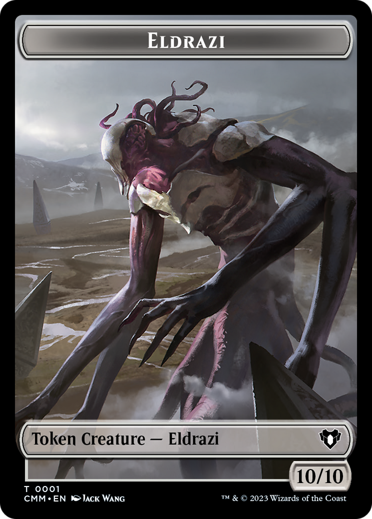 Eldrazi Spawn // Rat Double-Sided Token [Commander Masters Tokens] | Black Swamp Games