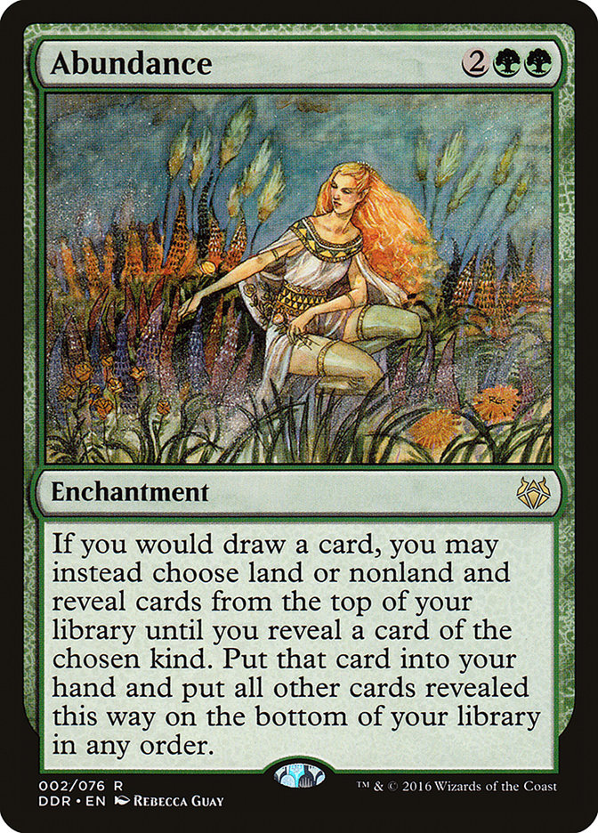 Abundance [Duel Decks: Nissa vs. Ob Nixilis] | Black Swamp Games