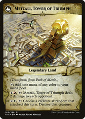 Path of Mettle // Metzali, Tower of Triumph [Rivals of Ixalan Prerelease Promos] | Black Swamp Games
