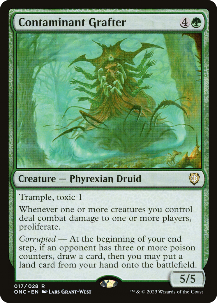 Contaminant Grafter [Phyrexia: All Will Be One Commander] | Black Swamp Games