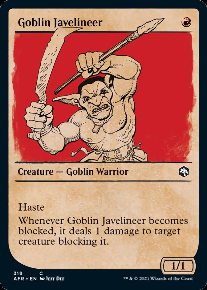 Goblin Javelineer (Showcase) [Dungeons & Dragons: Adventures in the Forgotten Realms] | Black Swamp Games