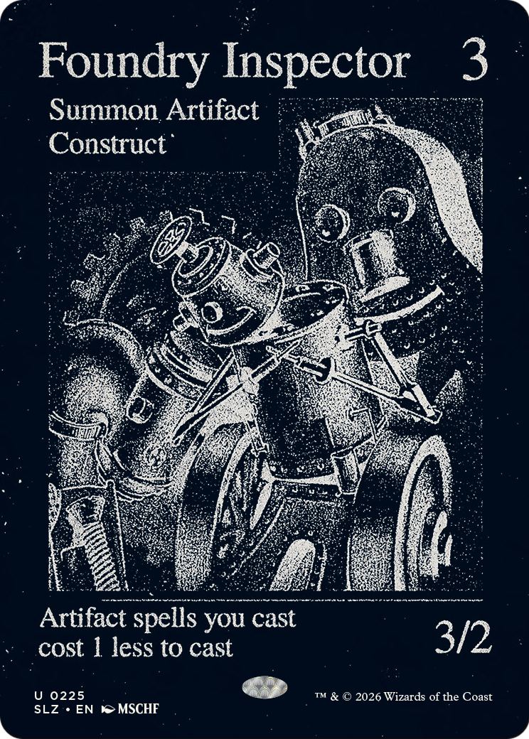Foundry Inspector (0225) [Secret Lair x MSCHF: The Zeta Set] | Black Swamp Games