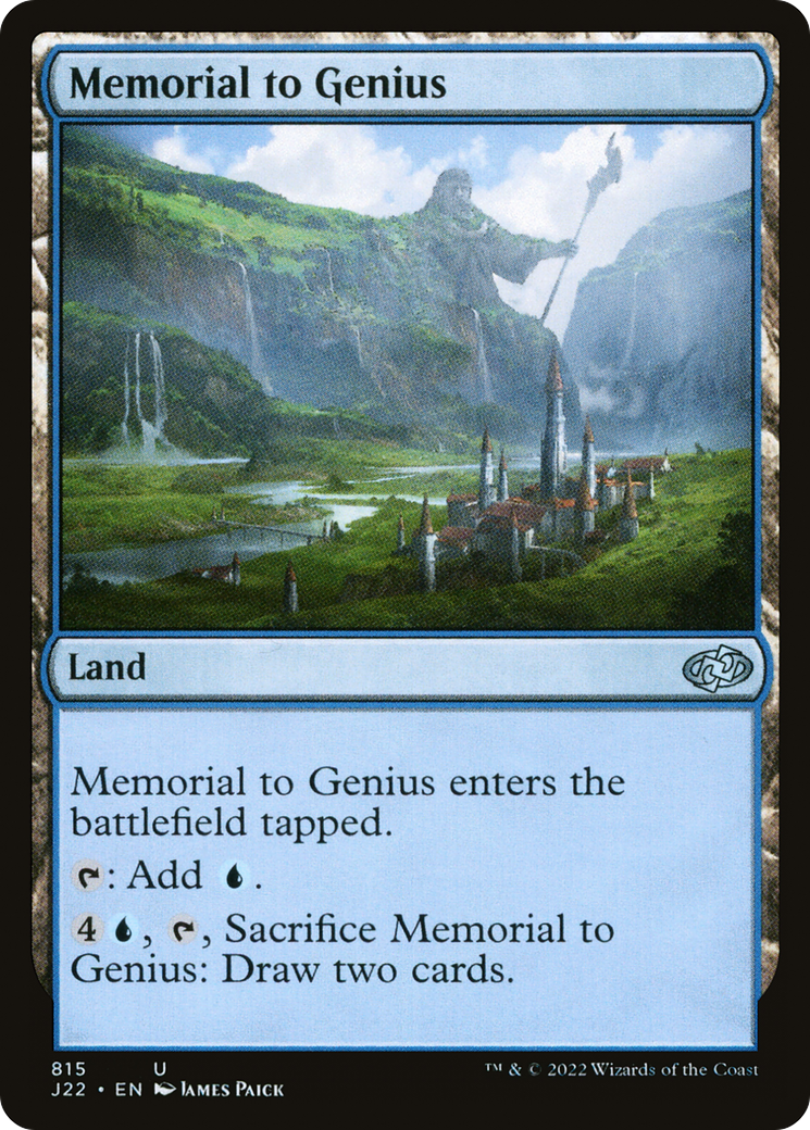Memorial to Genius [Jumpstart 2022] | Black Swamp Games
