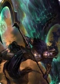 Vengeful Reaper Art Card [Kaldheim Art Series] | Black Swamp Games