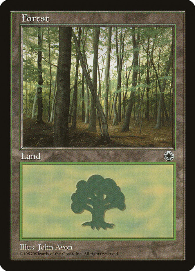 Forest (Brown Signature) [Portal] | Black Swamp Games