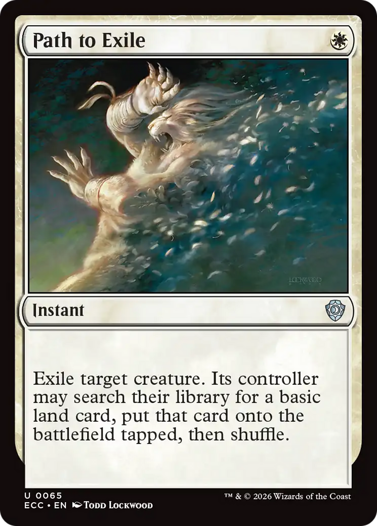 Path to Exile [Lorwyn Eclipsed Commander] | Black Swamp Games