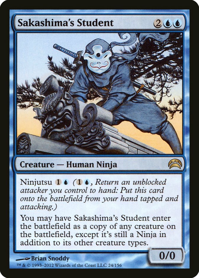 Sakashima's Student [Planechase 2012] | Black Swamp Games
