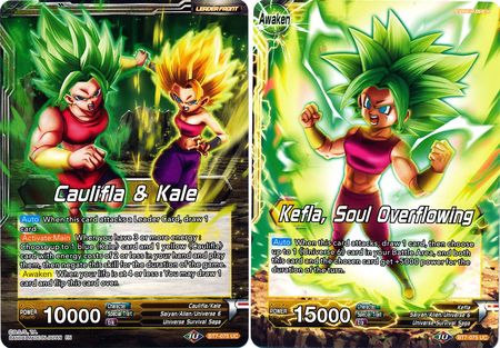 Caulifla & Kale // Kefla, Soul Overflowing (BT7-075) [Assault of the Saiyans] | Black Swamp Games