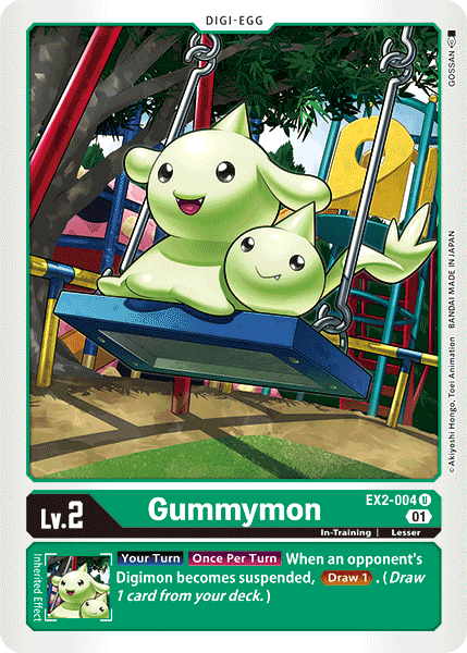 Gummymon [EX2-004] [Digital Hazard] | Black Swamp Games