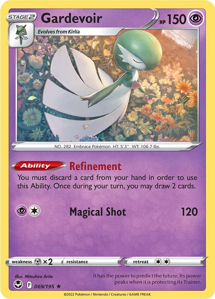 Gardevoir (069/195) [Sword & Shield: Silver Tempest] | Black Swamp Games