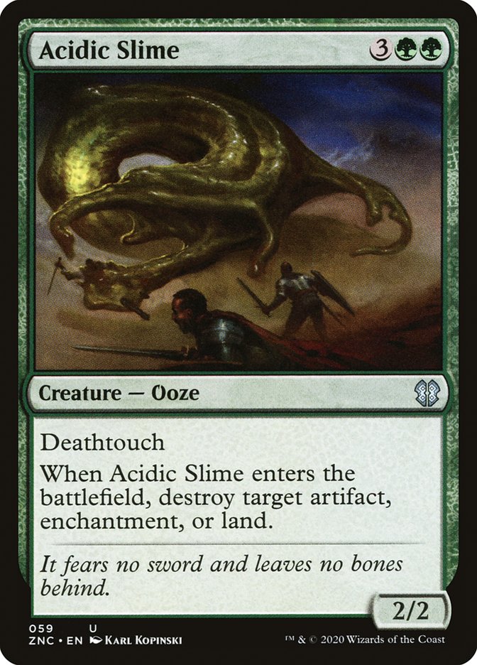 Acidic Slime [Zendikar Rising Commander] | Black Swamp Games