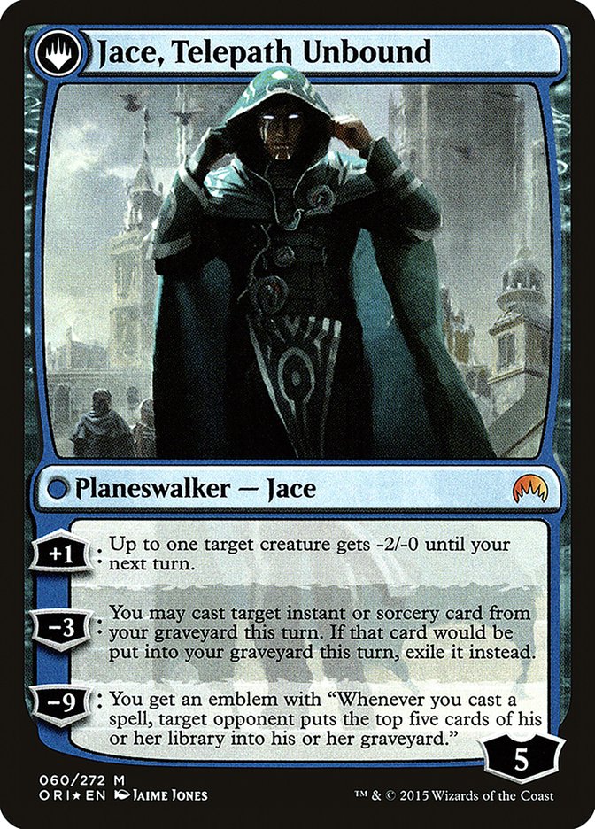 Jace, Vryn's Prodigy // Jace, Telepath Unbound [Magic Origins Prerelease Promos] | Black Swamp Games