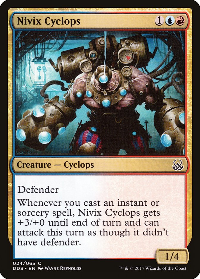 Nivix Cyclops [Duel Decks: Mind vs. Might] | Black Swamp Games