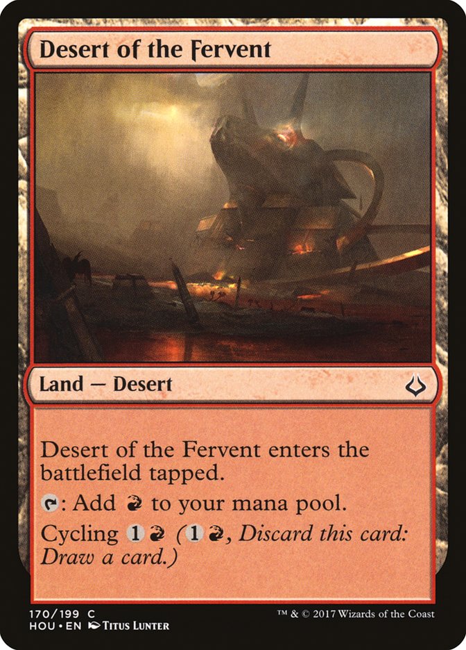 Desert of the Fervent [Hour of Devastation] | Black Swamp Games