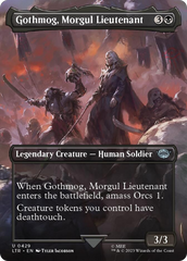 Gothmog, Morgul Lieutenant (Borderless Alternate Art) [The Lord of the Rings: Tales of Middle-Earth] | Black Swamp Games