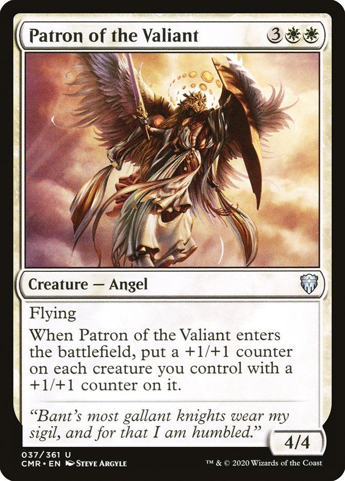 Patron of the Valiant [Commander Legends] | Black Swamp Games
