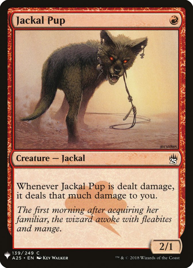 Jackal Pup [Mystery Booster] | Black Swamp Games