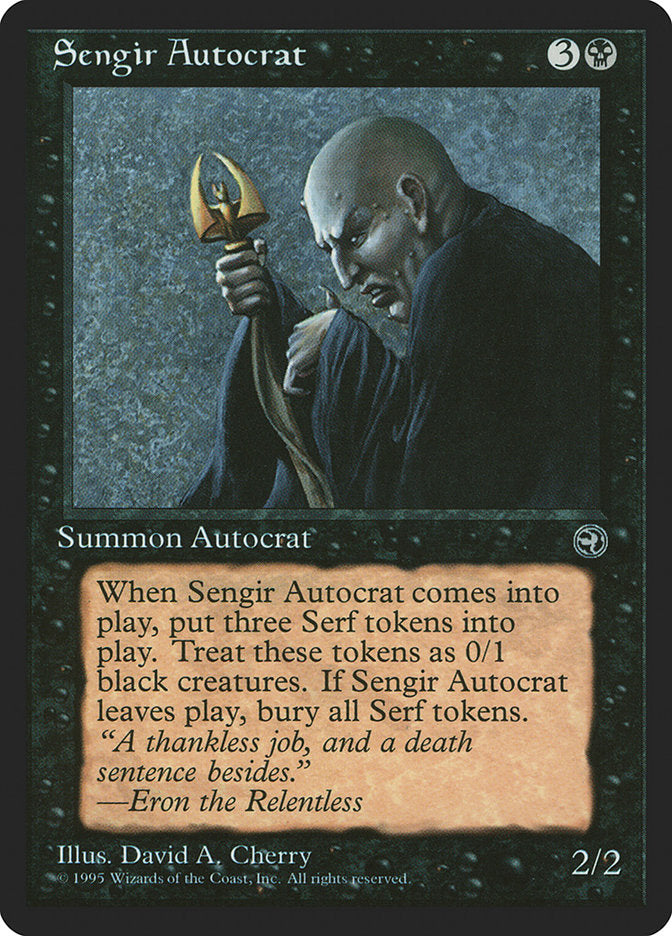 Sengir Autocrat [Homelands] | Black Swamp Games