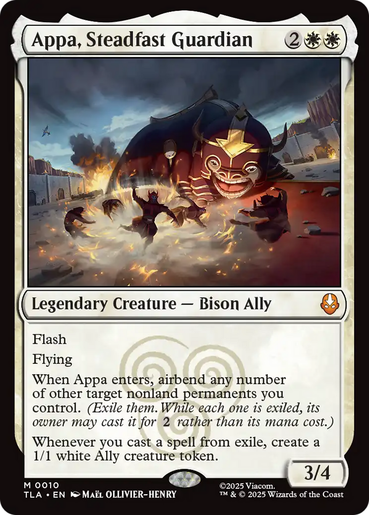Appa, Steadfast Guardian [Avatar: The Last Airbender] | Black Swamp Games
