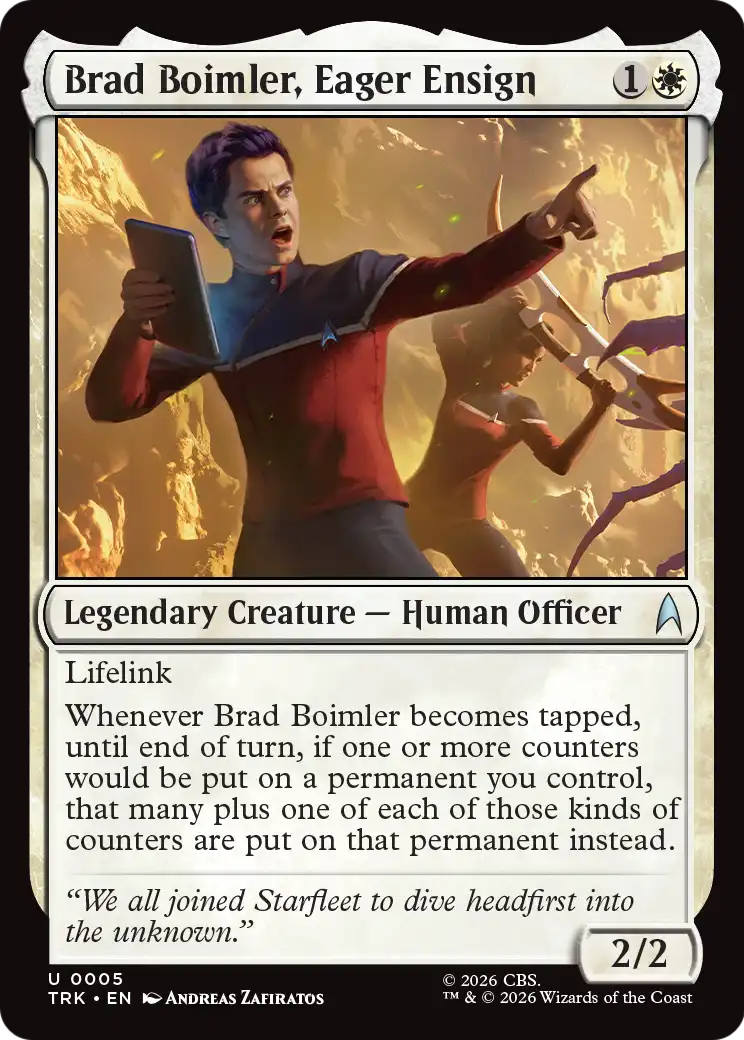 Brad Boimler, Eager Ensign [Star Trek] | Black Swamp Games