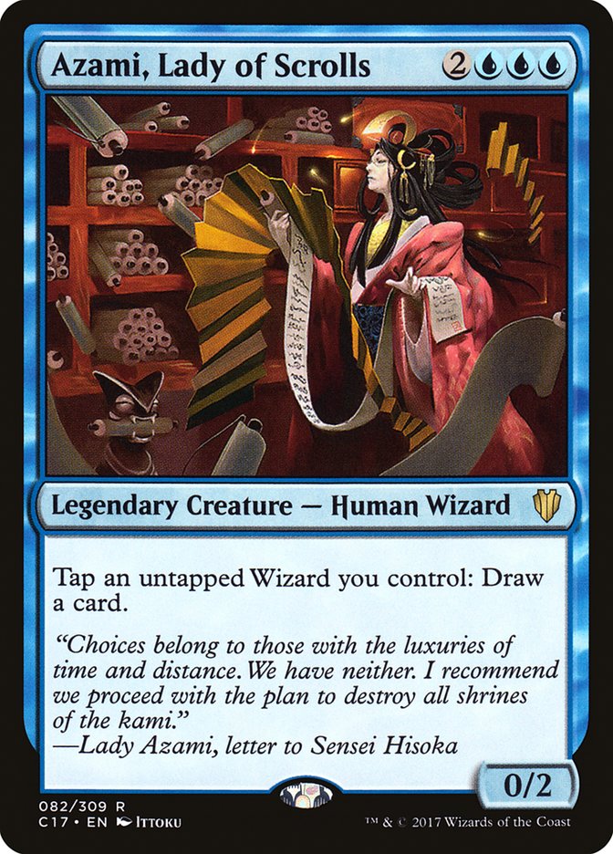Azami, Lady of Scrolls [Commander 2017] | Black Swamp Games