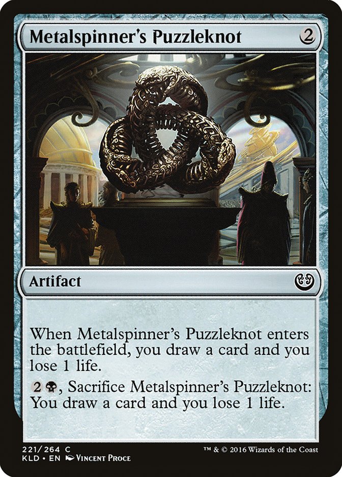 Metalspinner's Puzzleknot [Kaladesh] | Black Swamp Games