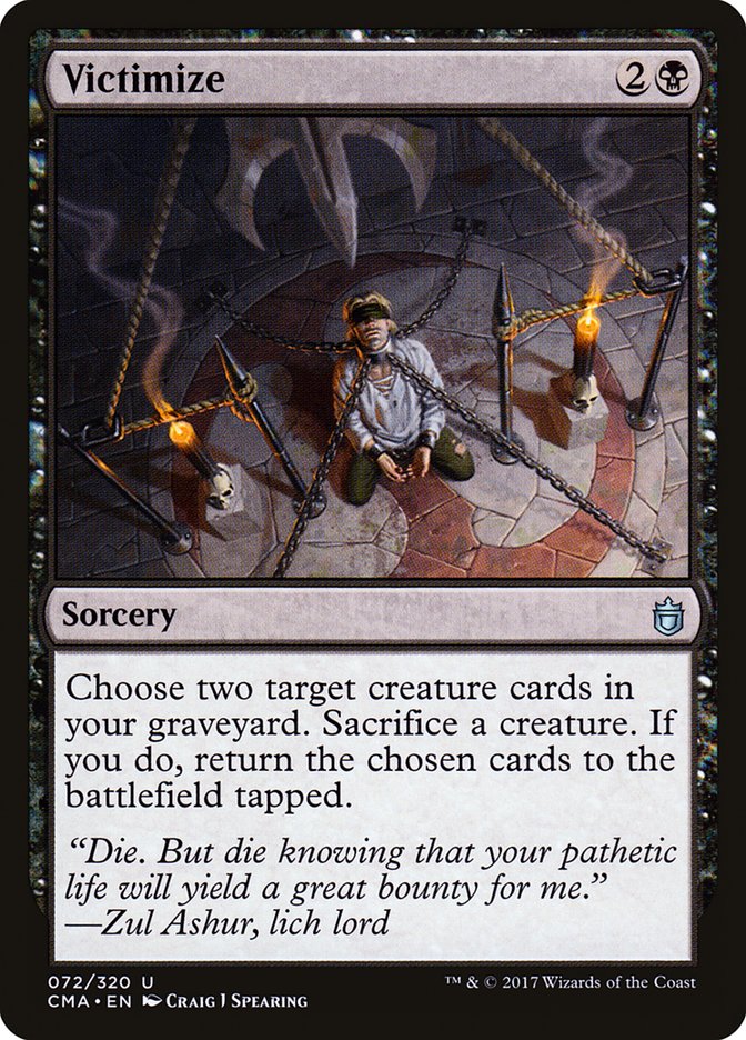 Victimize [Commander Anthology] | Black Swamp Games