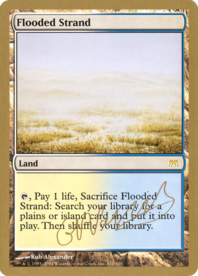 Flooded Strand (Gabriel Nassif) [World Championship Decks 2004] | Black Swamp Games