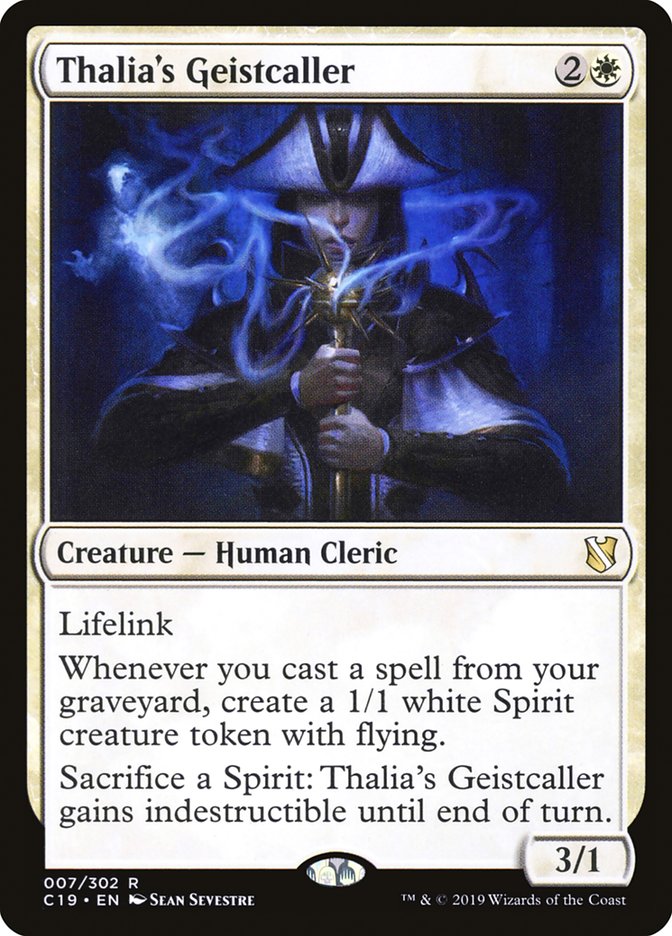 Thalia's Geistcaller [Commander 2019] | Black Swamp Games