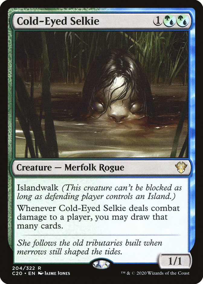 Cold-Eyed Selkie [Commander 2020] | Black Swamp Games